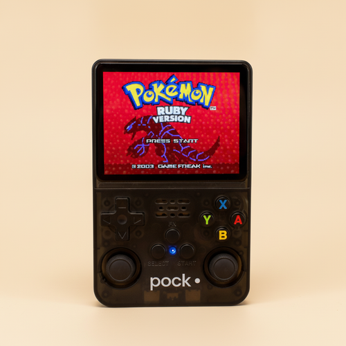 POCK ONE black retro games console